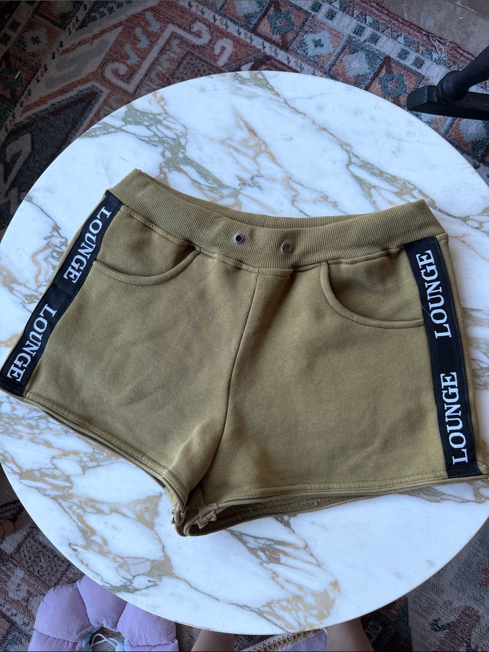 Lounge Olive Women’s Lounge Shorts